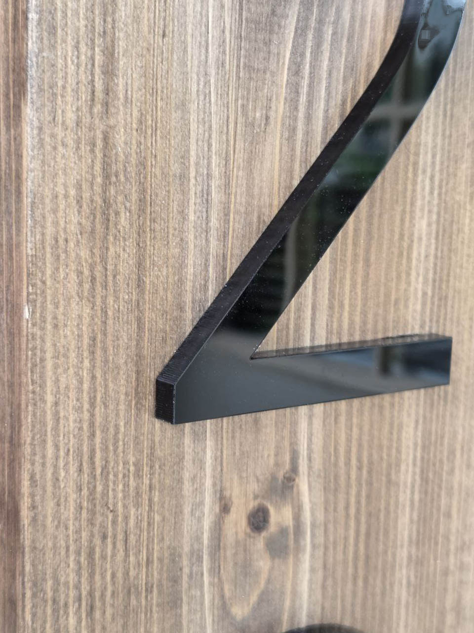 Modern Wood & Acrylic Custom Sign