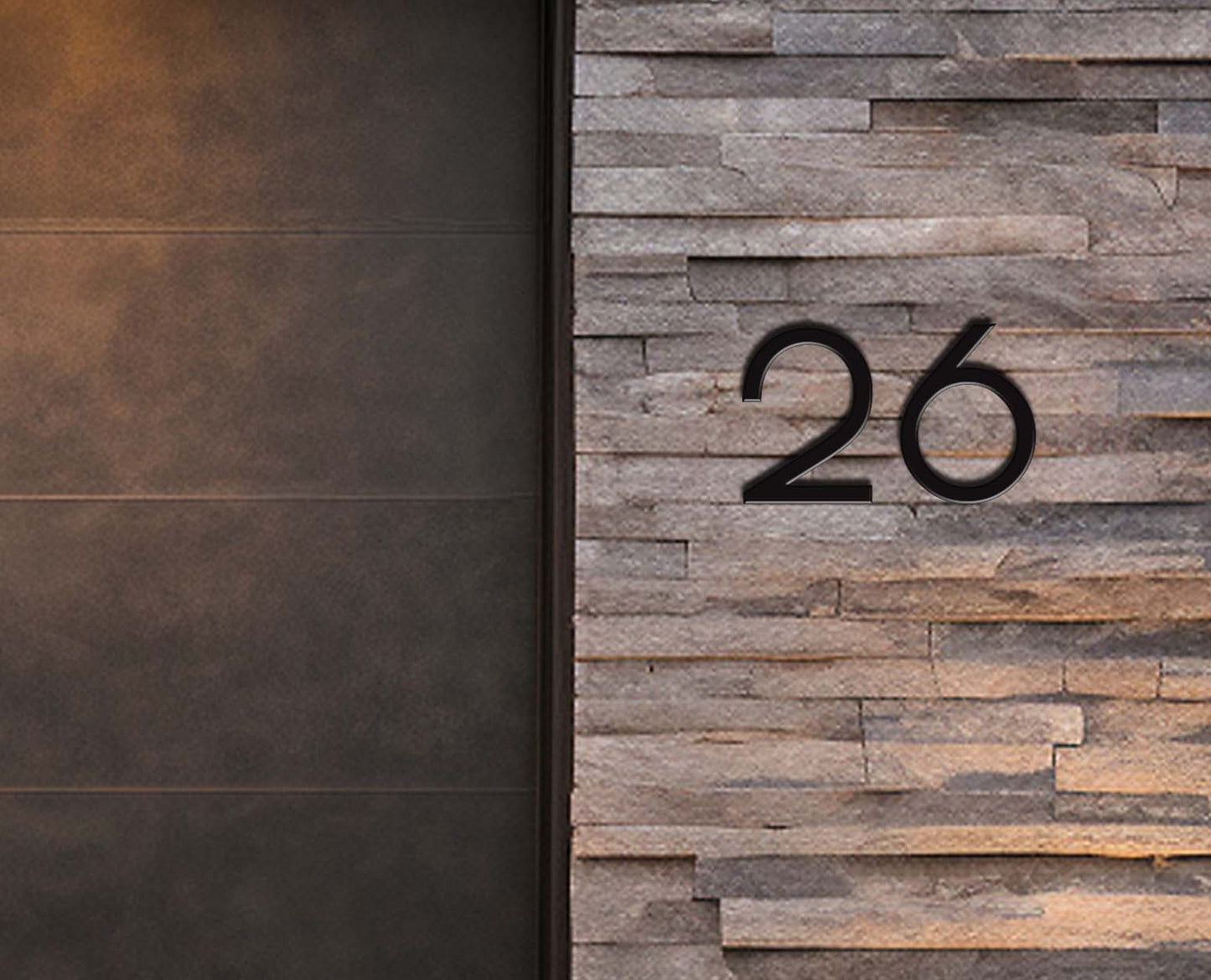 Modern Acrylic Numbers and Letters