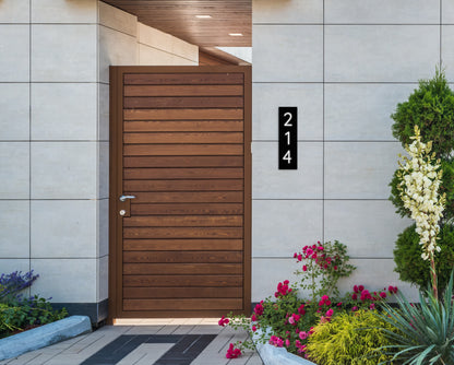 Modern Outdoor Acrylic Address Plaque